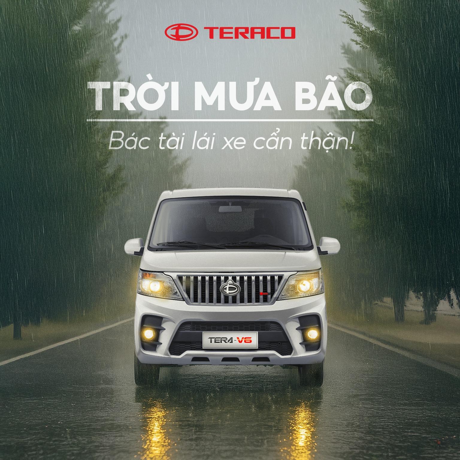 🌧 TRỜI MƯA BÃO, MONG BÁC TÀI CHẠY XE CẨN THẬN!