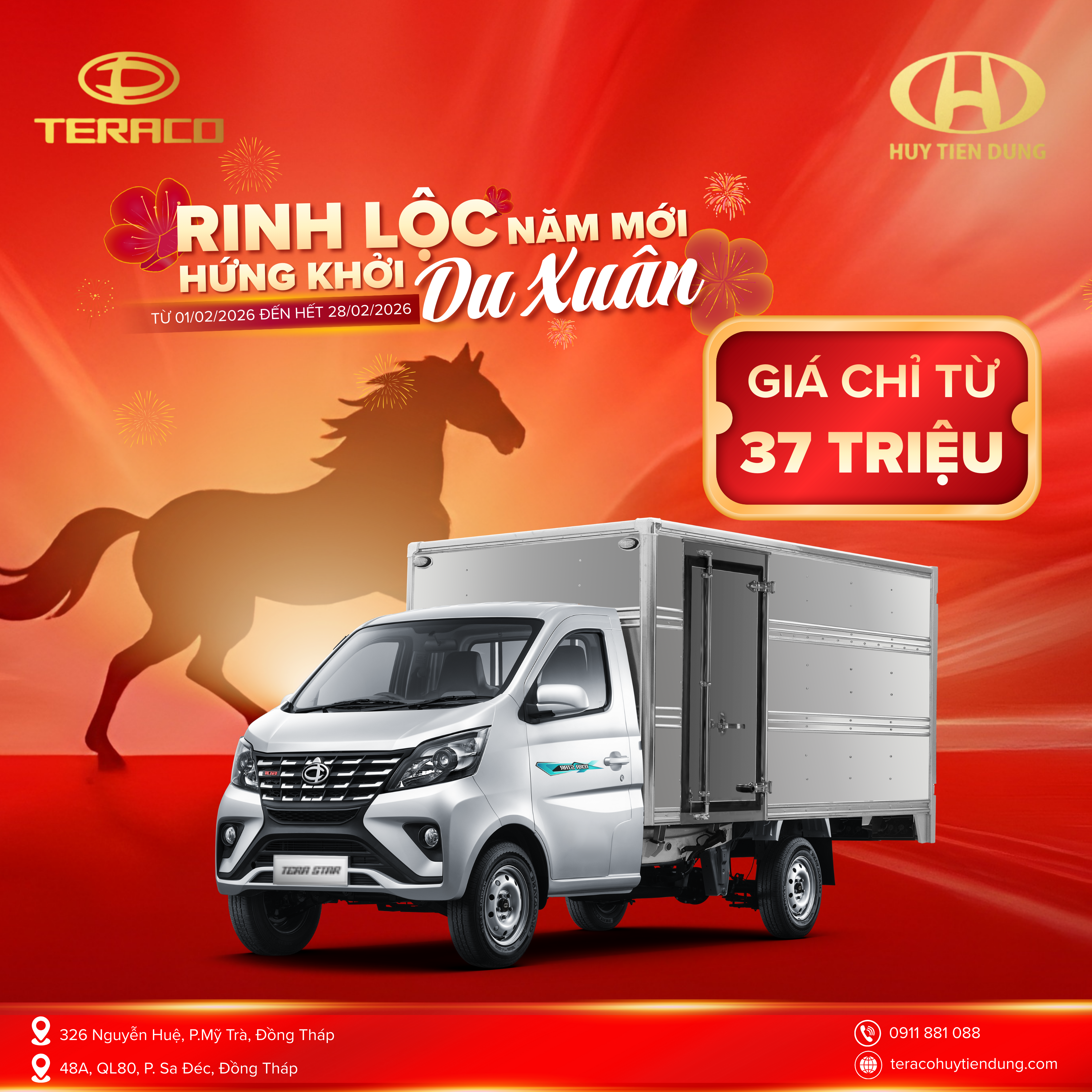 💥 Ưu đãi Tết lớn nhất năm - Sở hữu Tera Star dễ dàng hơn bao giờ hết